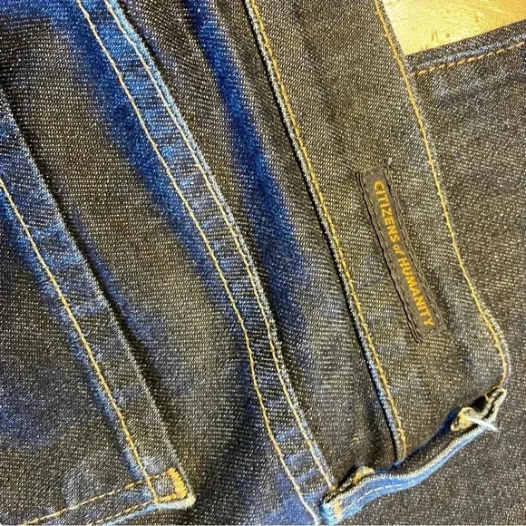CITIZENS OF HUMANITY Elson Medium Rise Straight Stretch Jeans size 30 - Picture 11 of 15